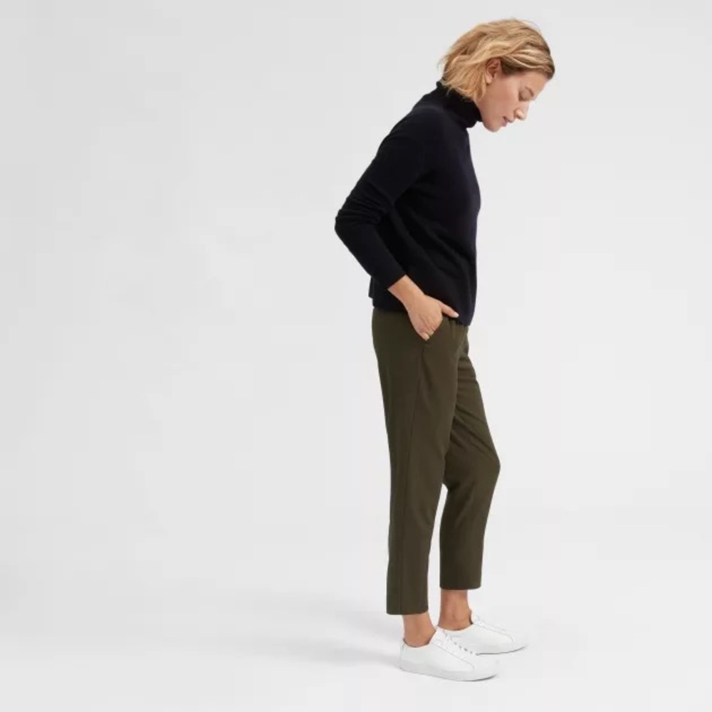 Olive Green Women's Pants